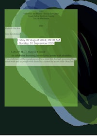 a screen shot of a green screen with text on it